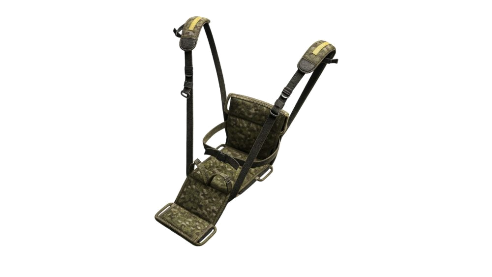 Buddy Pro tactical rescue harness, fully deployed